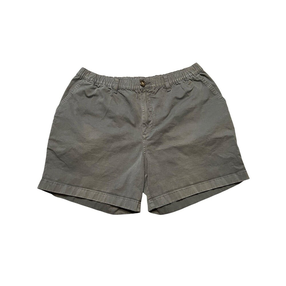 Chubbies Mens Casual Shorts XL Gray Elastic Waist Stretch 5.5" Inseam